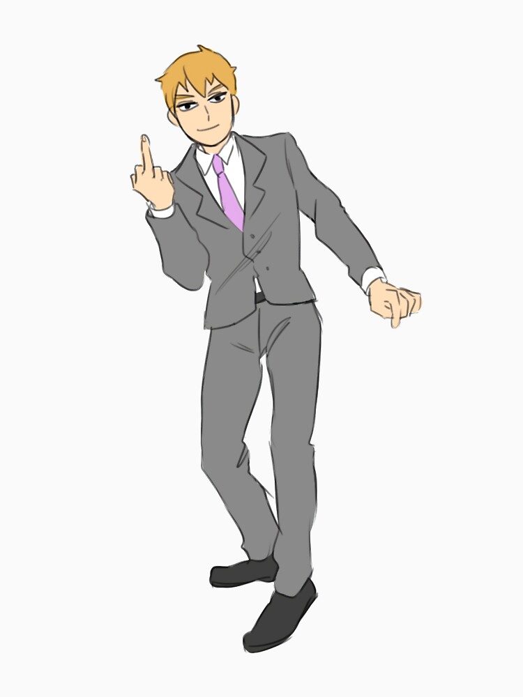 "Reigen Arataka - Screw the Media" T-shirt by raincosy | Redbubble