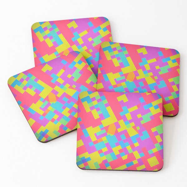 Item preview, Abstract Multi Coloured Squares designed and sold by David-Howells.