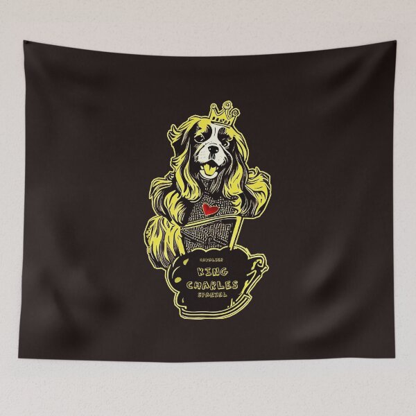 Artikelvorschau, King Charles - Cavalier-King-Charles-Spaniel entworfen und verkauft von justtees.
