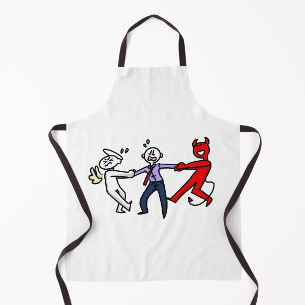 Item preview, Angel and Devil Tug-O-War designed and sold by INVISIPALart.