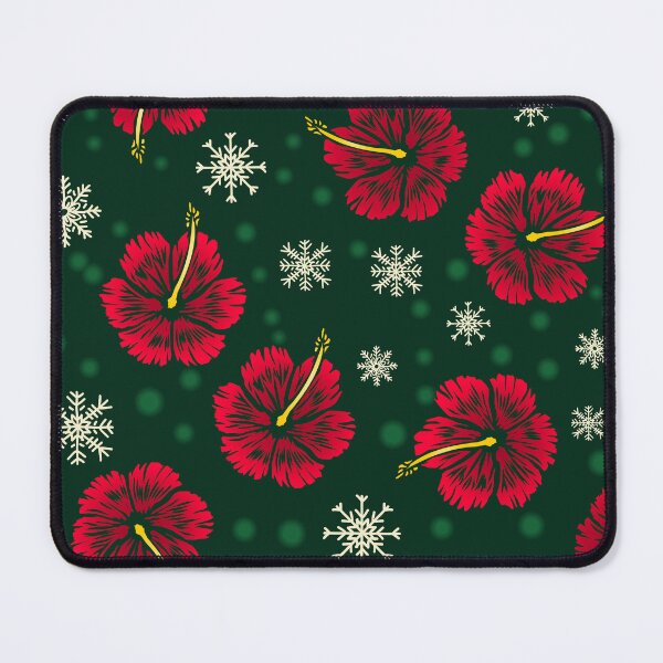 Item preview, Tropical Floral Hibiscus Snowflakes Christmas Design designed and sold by Hommie9977.