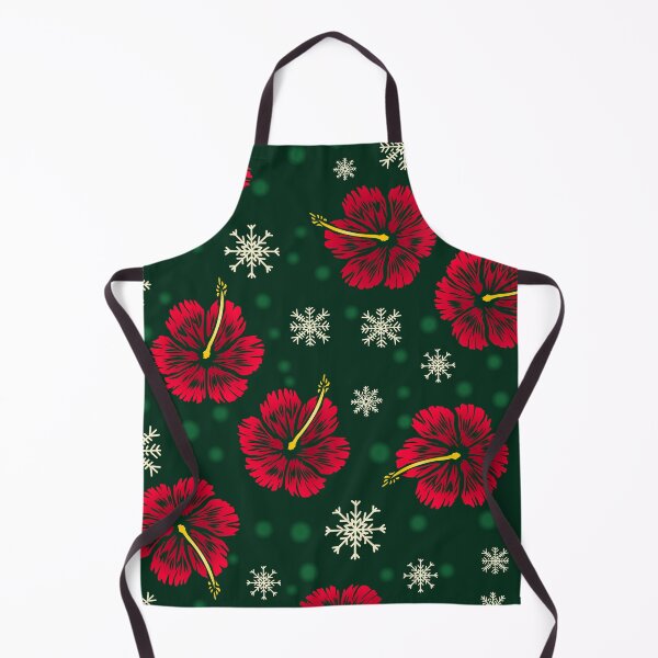 Item preview, Tropical Floral Hibiscus Snowflakes Christmas Design designed and sold by Hommie9977.