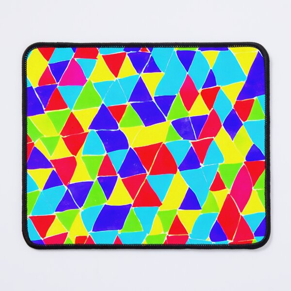 Item preview, Abstract Multi Coloured Triangles  designed and sold by David-Howells.