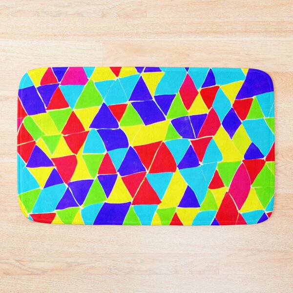 Item preview, Abstract Multi Coloured Triangles  designed and sold by David-Howells.