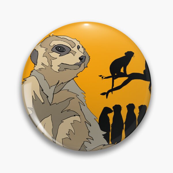 Item preview, Meerkats at Sunset | Gift for Meerkat Lover designed and sold by Marian Murdoch.