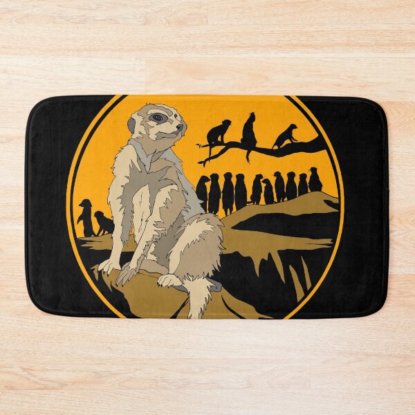 Item preview, Meerkats at Sunset | Gift for Meerkat Lover designed and sold by Marian Murdoch.