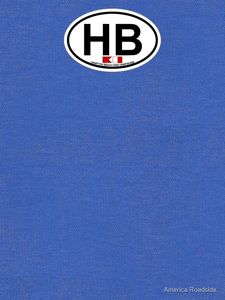 Royal Blue Vintage H&B Oval Logo Tee