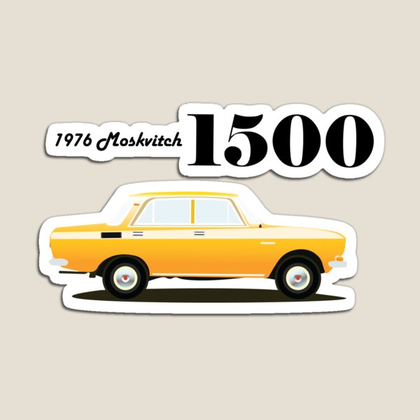 Item preview, Soviet car Moskvitch Print designed and sold by AndreiS.
