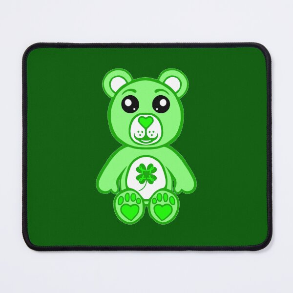 Item preview, Green Warrior Bear 2.0 designed and sold by Chronic Illness Awareness Shop.