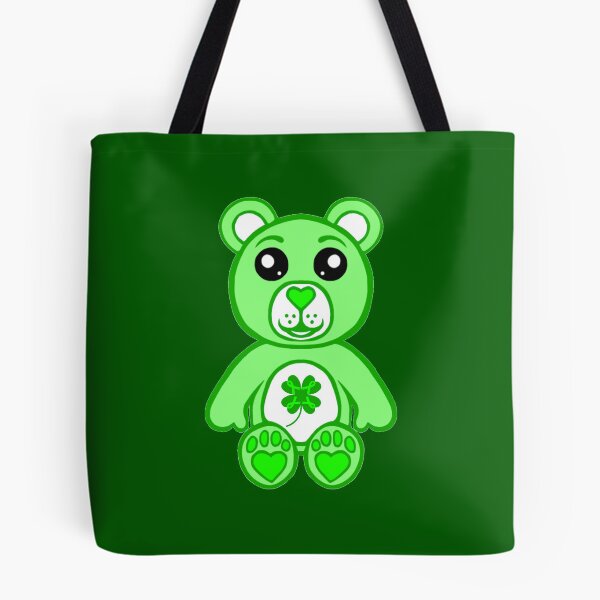 Item preview, Green Warrior Bear 2.0 designed and sold by Chronic Illness Awareness Shop.