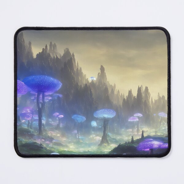 Item preview, Fantasy Mushroom Landscape designed and sold by ArtificialCraft.