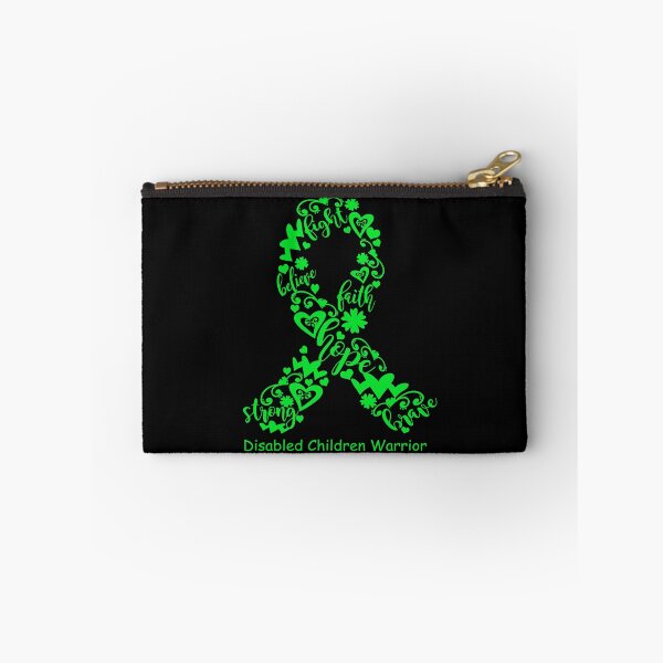 Item preview, Disabled Children Warrior - Disabled Children Ribbon Strong Hope Believe Fight Faith Brave designed and sold by CansellBar.