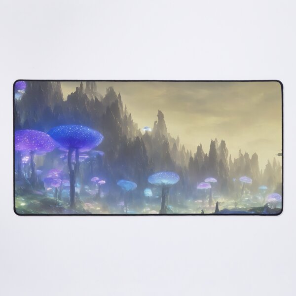 Item preview, Fantasy Mushroom Landscape designed and sold by ArtificialCraft.