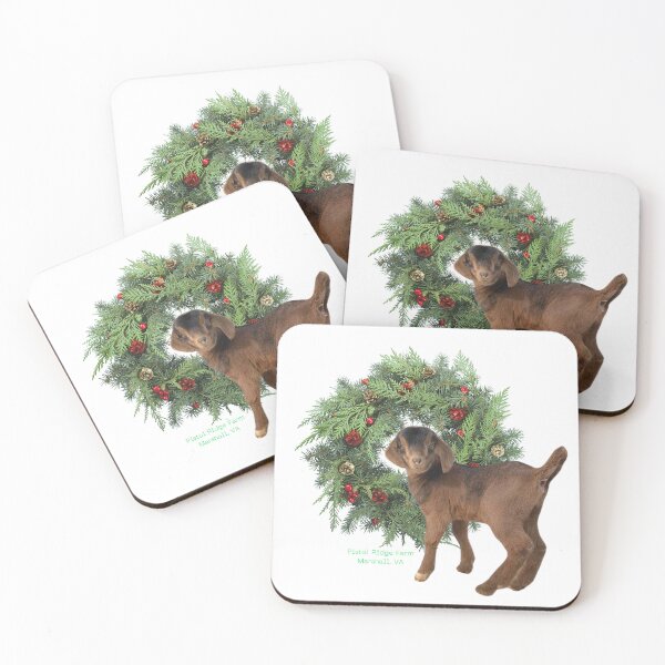 Item preview, Holiday Goats | Christmas Goats | Cute Goats designed and sold by PistolRidgeFarm.