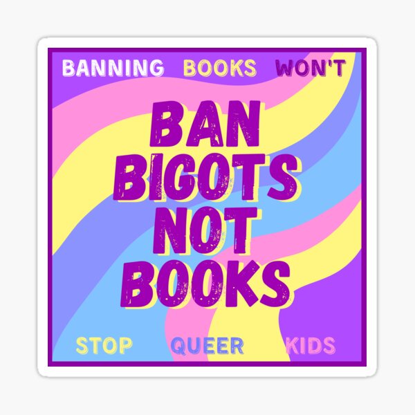 Artikel-Vorschau von Verbot Bigots nicht Bücher, designt und verkauft von MysteriesBooks.