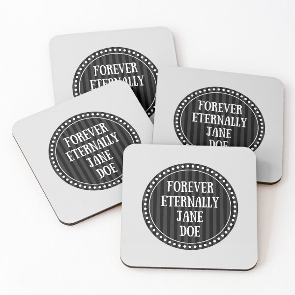 Item preview, Forever Eternally Jane Doe designed and sold by skpersephone.