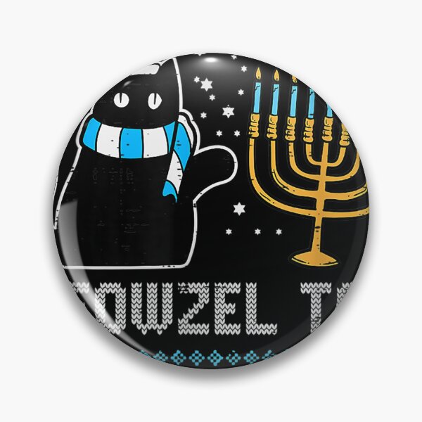 Artikelvorschau, Meowzel Tov Schwarze Katze Lustige Chanukka Chanukka Männer Frauen Kinder entworfen und verkauft von samanee.