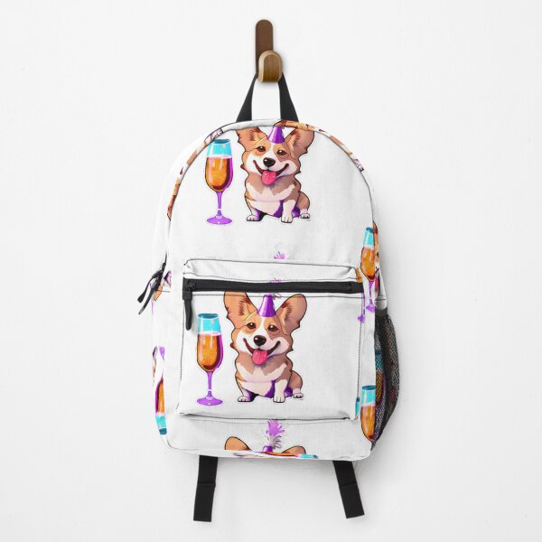 Item preview, Corgi New Years Eve Celebration! designed and sold by Paint-of-Heart.