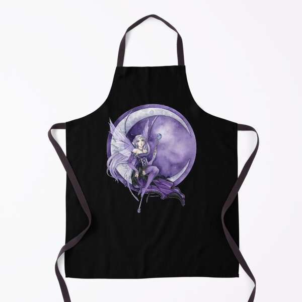 Item preview, Purple Moon Gothic Anime Fairy designed and sold by Meredith Dillman.