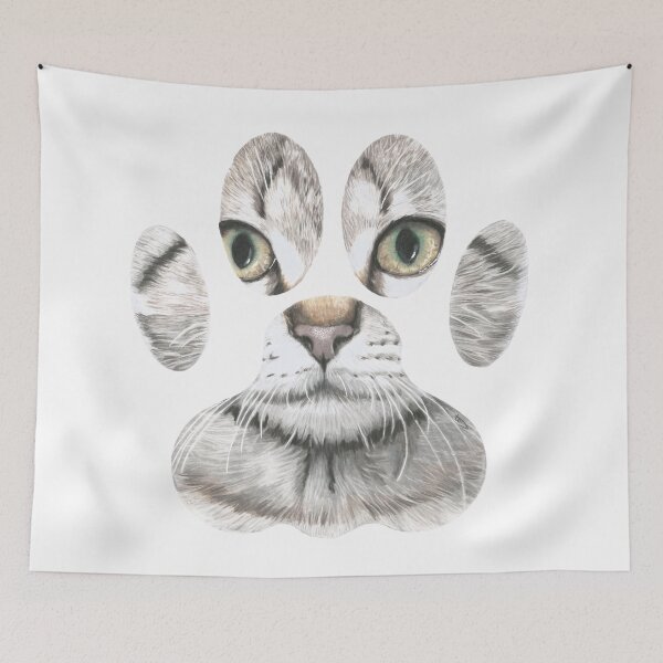 Item preview, Cat paw print designed and sold by DoughtycreARTiv.