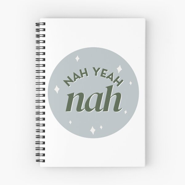 Item preview, Nah Yeah Nah (Square) - Funny designed and sold by KGoPrintables.