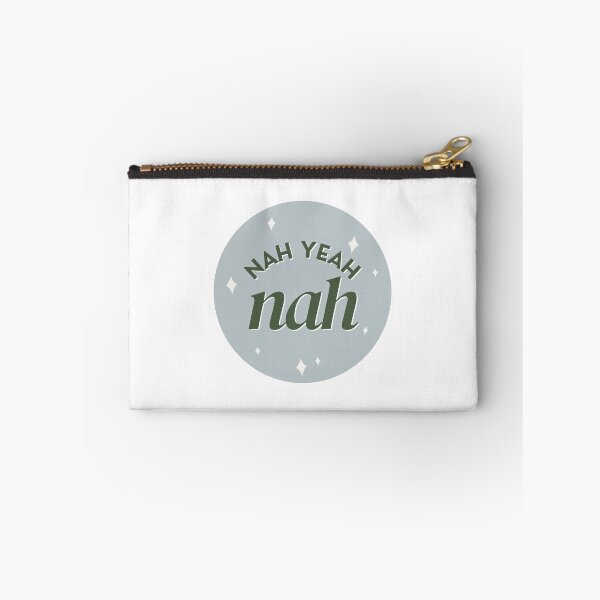 Item preview, Nah Yeah Nah (Square) - Funny designed and sold by KGoPrintables.