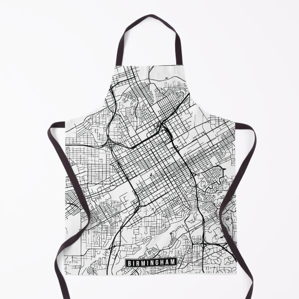 Item preview, Birmingham, Alabama Street Map designed and sold by InkistPrints.
