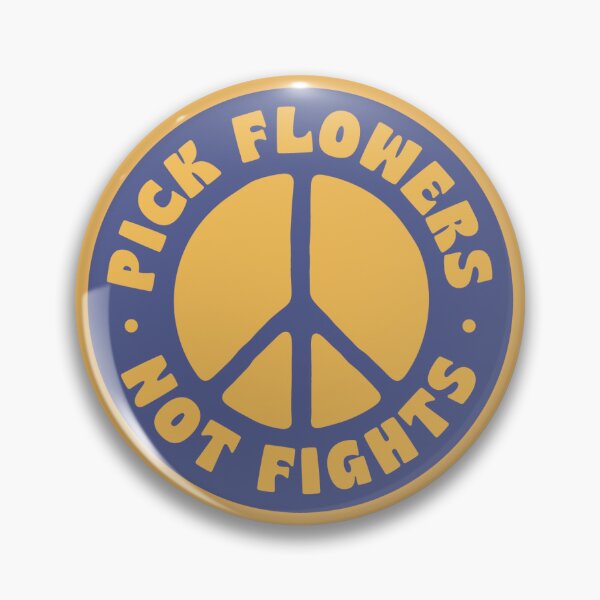Item preview, PICK FLOWERS NOT FIGHTS designed and sold by asymmetrickid.