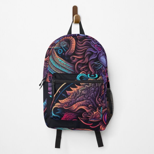 Item preview, Lion Crest Ornate Colorful Fantasy Art designed and sold by TDSwhite.