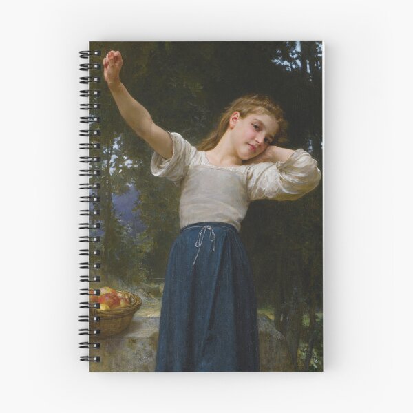 Item preview, The Lazy | William Bouguereau | 1901 French Art designed and sold by CJET.