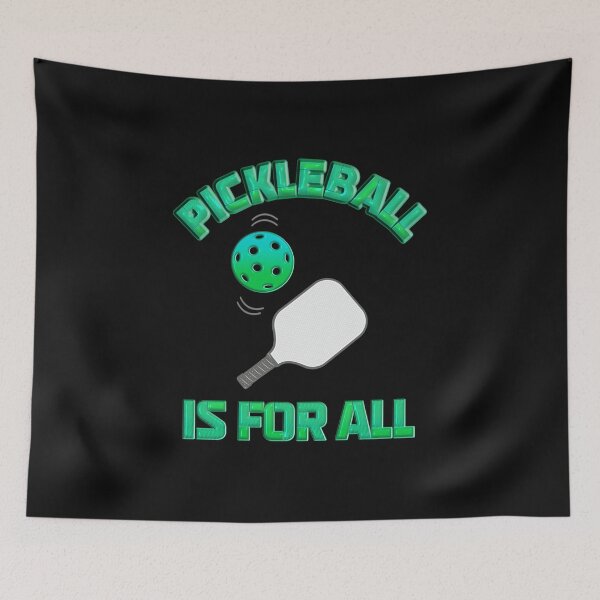 Item preview, Pickleball, Pickleball Player, Pickleball Is For All, Pickleball Paddle, funny pickleball, pickleball gift idea, pickleball gift designed and sold by bimmer325.