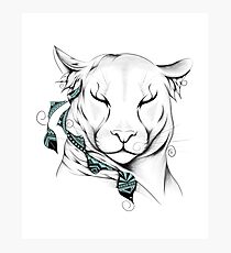 Poetic Cougar Photographic Print