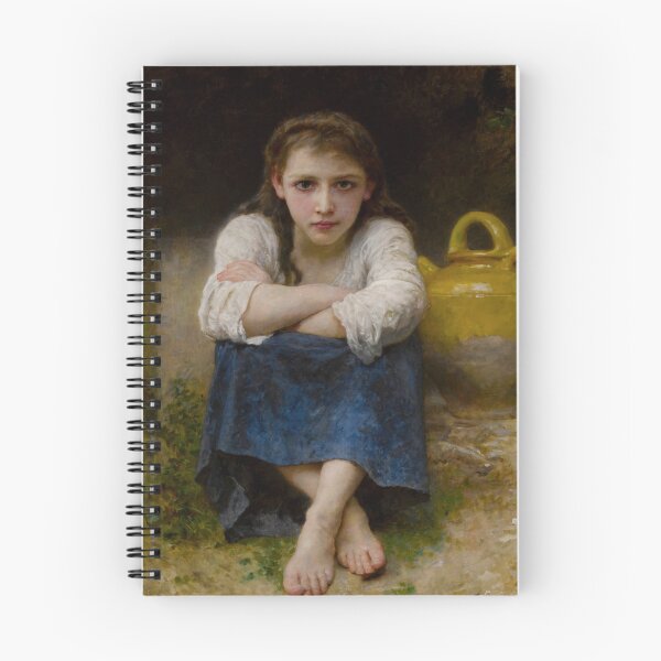 Item preview, The Serious | William Bouguereau | 1905 French Art designed and sold by CJET.