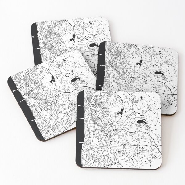 Item preview, Blackpool, England Street Map designed and sold by InkistPrints.