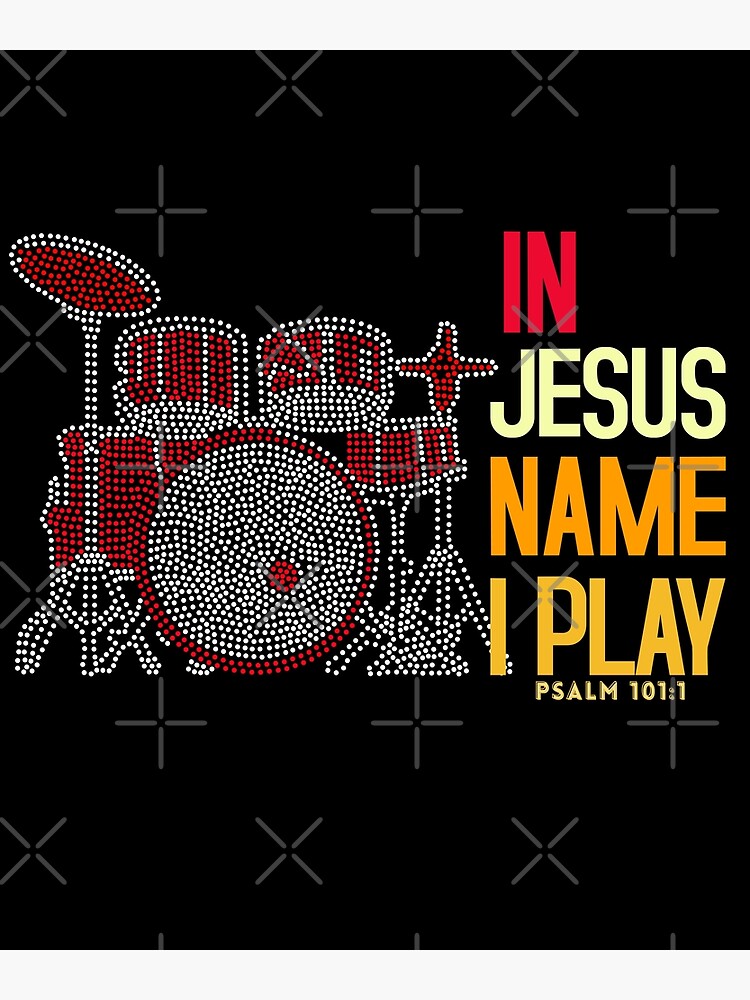 "Amazing Drum Music In Jesus Name I Play with Bible Verse Psalm 101.1