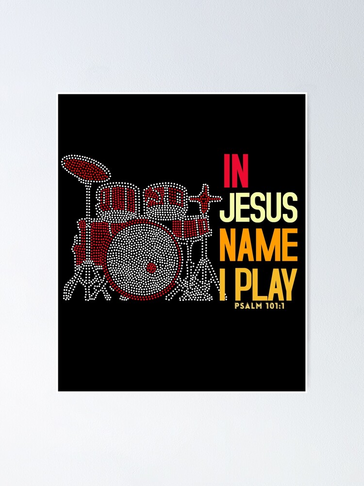"Amazing Drum Music In Jesus Name I Play with Bible Verse Psalm 101.1
