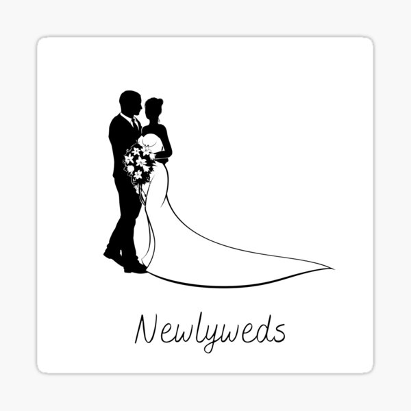 Bride and Groom Just Married Gifts for Newlyweds and Wedding Guests