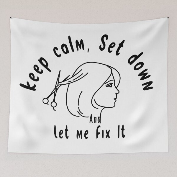 Item preview,  Keep Calm Sit Down And Let Me Fix It  designed and sold by saidox.