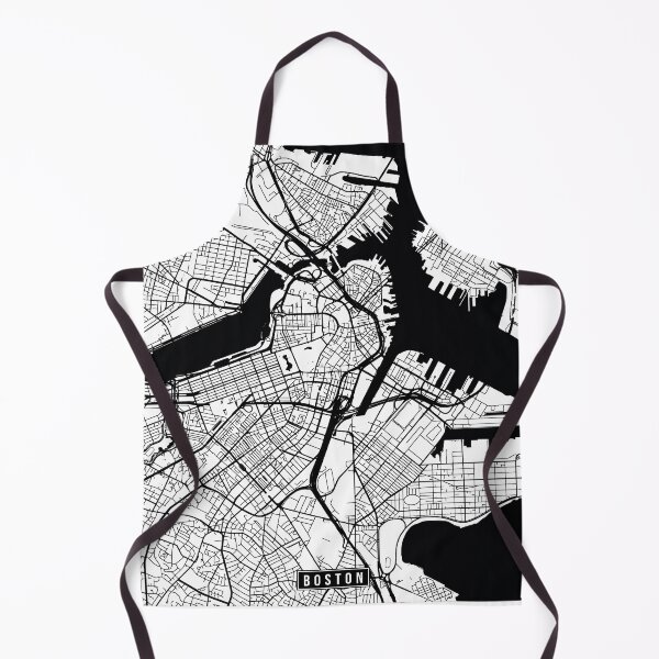 Item preview, Boston, Massachusetts Street Map designed and sold by InkistPrints.