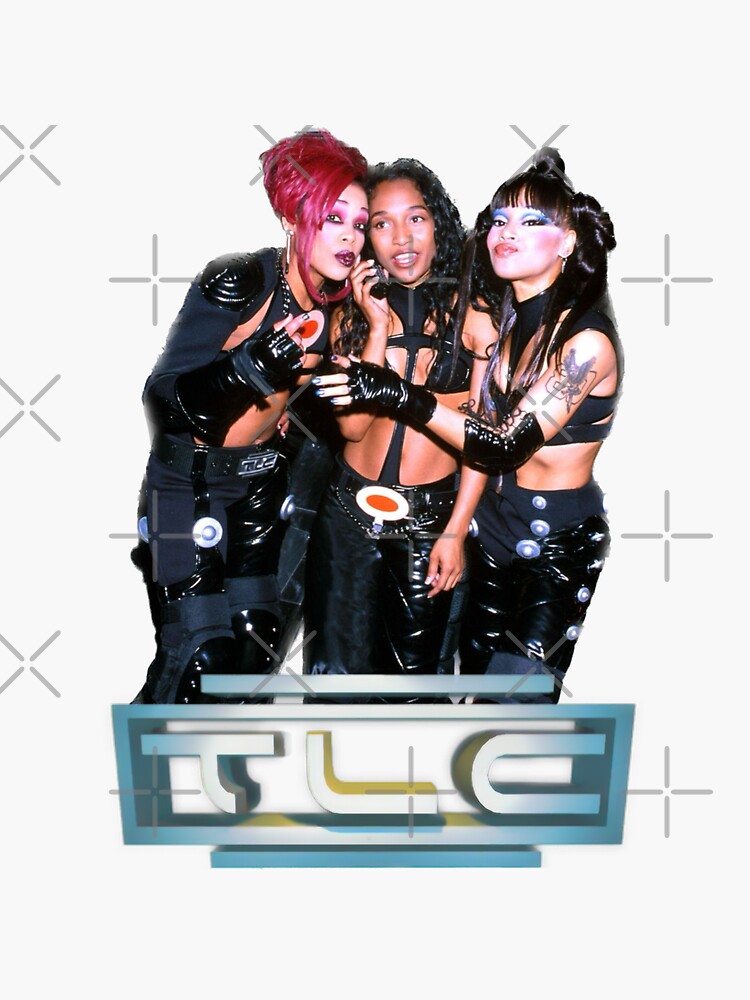 "TLC No Scrubs" Sticker for Sale by McDolphinJuice Redbubble