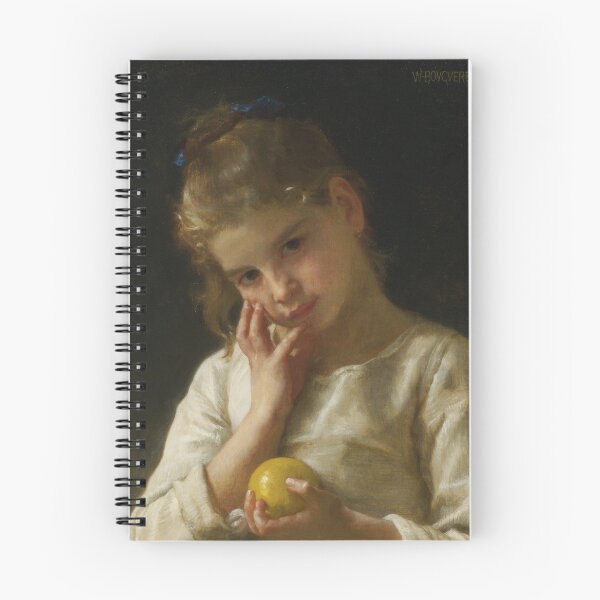 Item preview, The Lemon | William Bouguereau | 1899 French Nursery Art designed and sold by CJET.