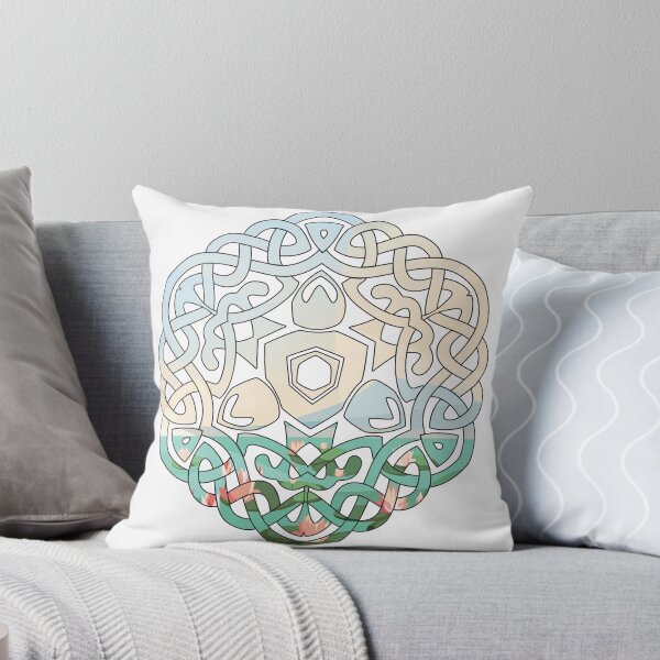 Item preview, Lotus Flowers Celtic Knot designed and sold by damonasplace.