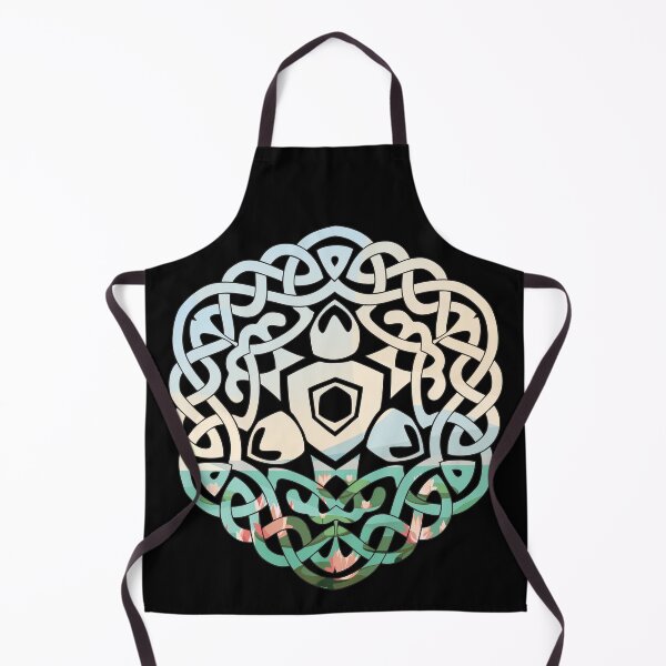 Item preview, Lotus Flowers Celtic Knot designed and sold by damonasplace.