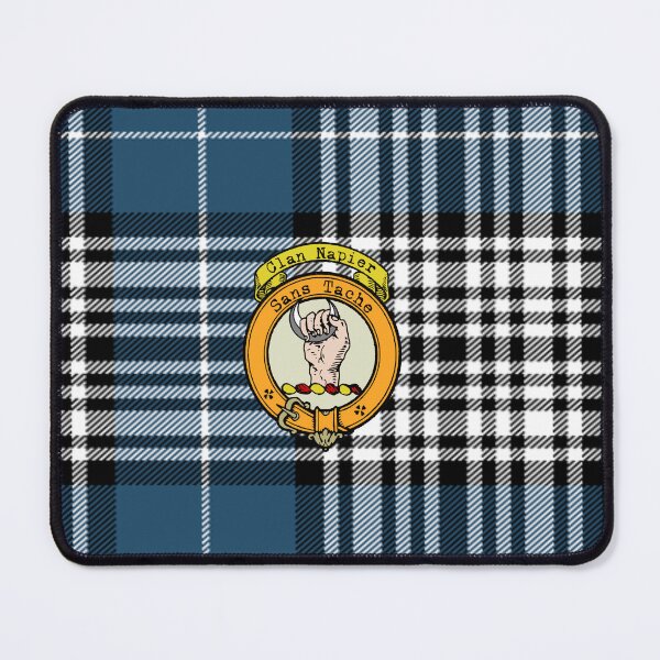Item preview, Napier Scottish Tartan and Crest designed and sold by BagTown Clans.