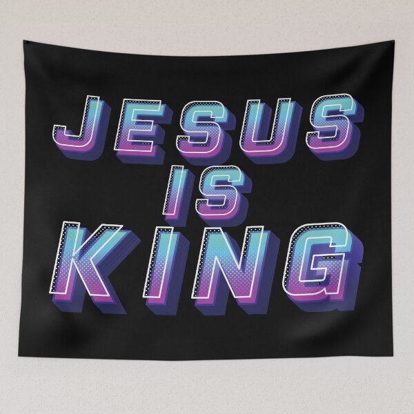 Item preview, Jesus is King 2 designed and sold by BlessedConcepts.