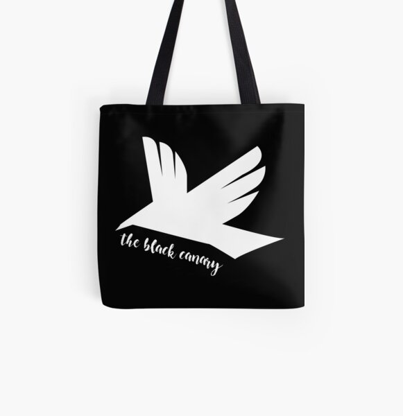 dinah drake black canary logo tote bag by readinstarcity redbubble dinah drake black canary logo tote bag by readinstarcity redbubble