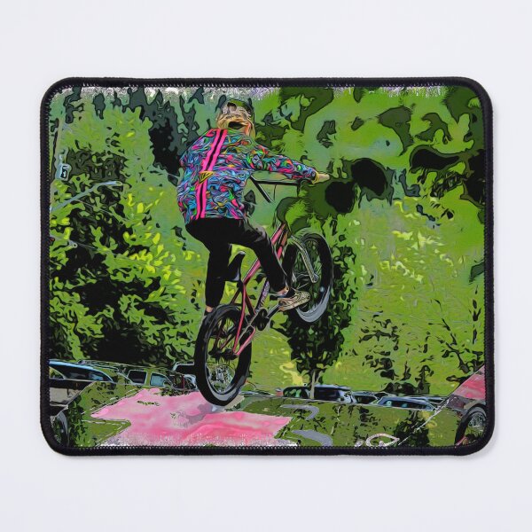 Item preview, Jumping The Ramp - BMX Rider designed and sold by NaturePrints.