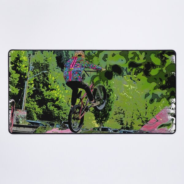 Item preview, Jumping The Ramp - BMX Rider designed and sold by NaturePrints.