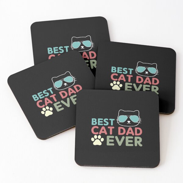 Item preview, best cat dad ever designed and sold by schoolarts.