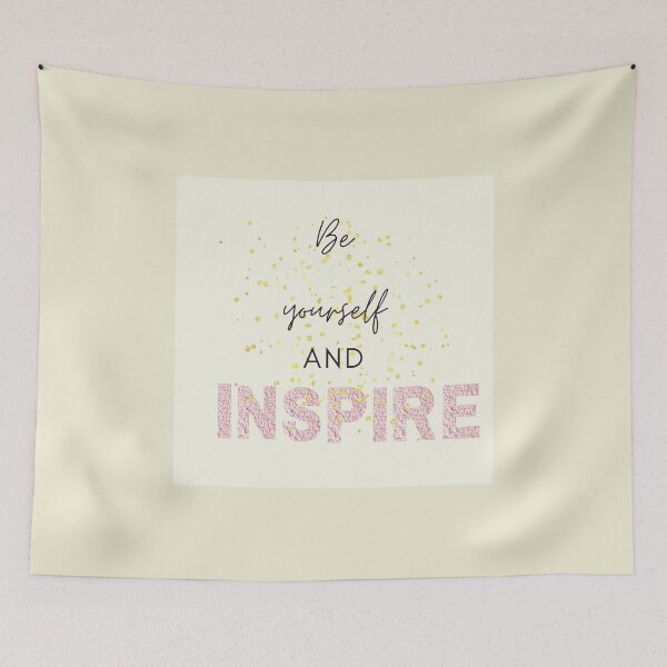 Item preview,  Be Yourself and Inspire designed and sold by Alike44.
